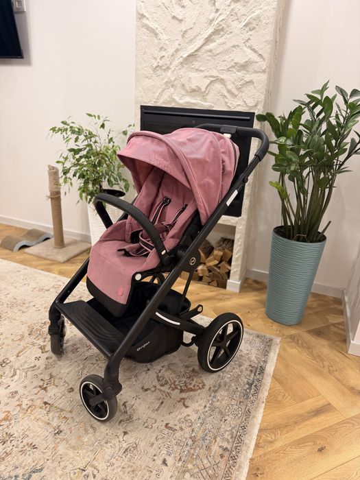 Cybex Balios S — прогулянкова коляска, рожевий колір