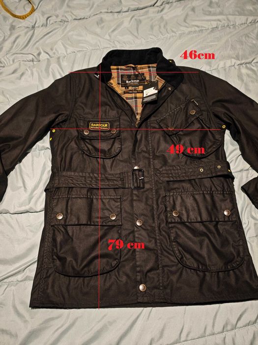 Barbour International Original encerado SLIM L