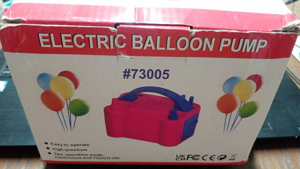 Bomba Elétrica Encher Balões #73005 600W Festas