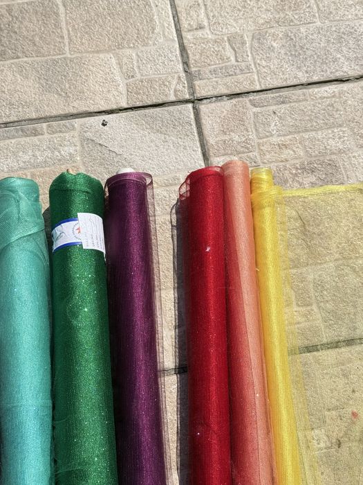 Ткань / опт / фатин с блеском / сетка - от 5 м