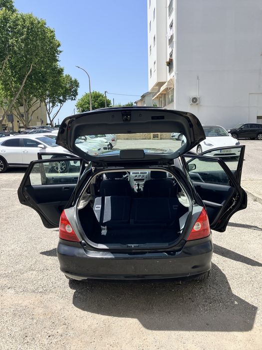 Honda Civic preto 2001, bom estado, bom preço!