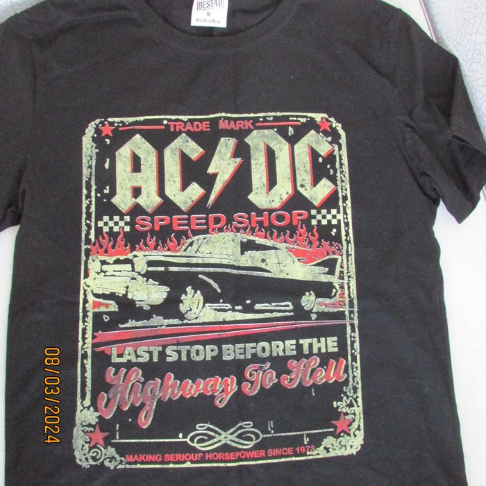 ФутболкA Мега РоК ГруппЫ AC/DC