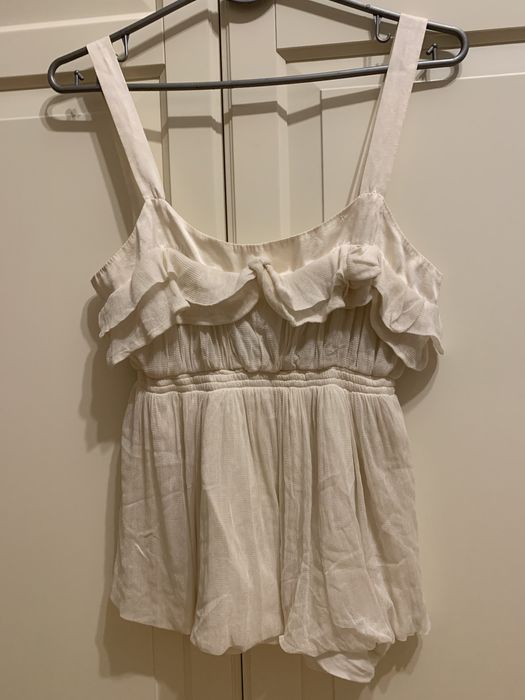 Jedwabna bluzka z falbankami - Anna Rita N