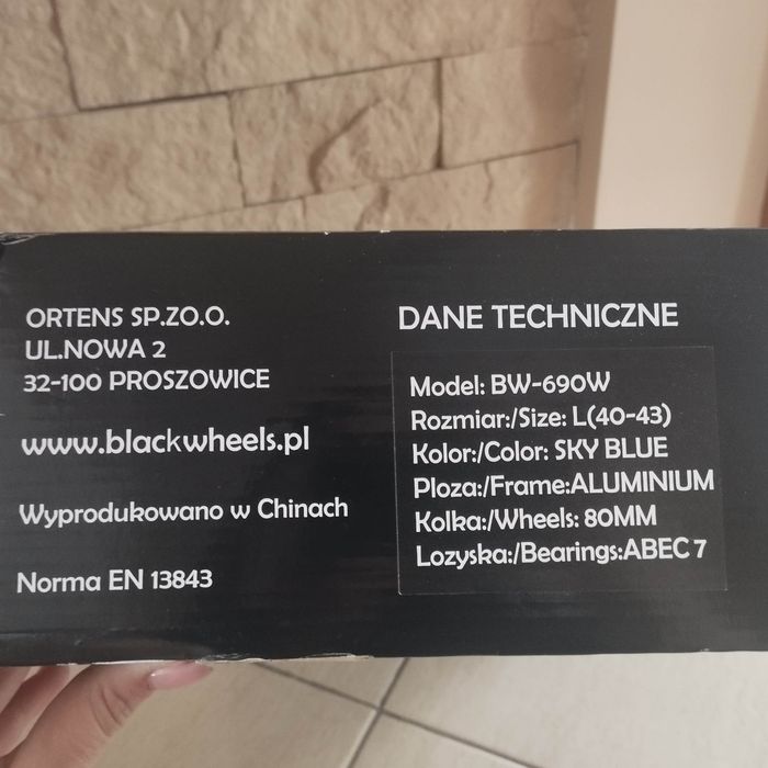 Rolki 40-43 blackwheels stan idealny  ochraniacze