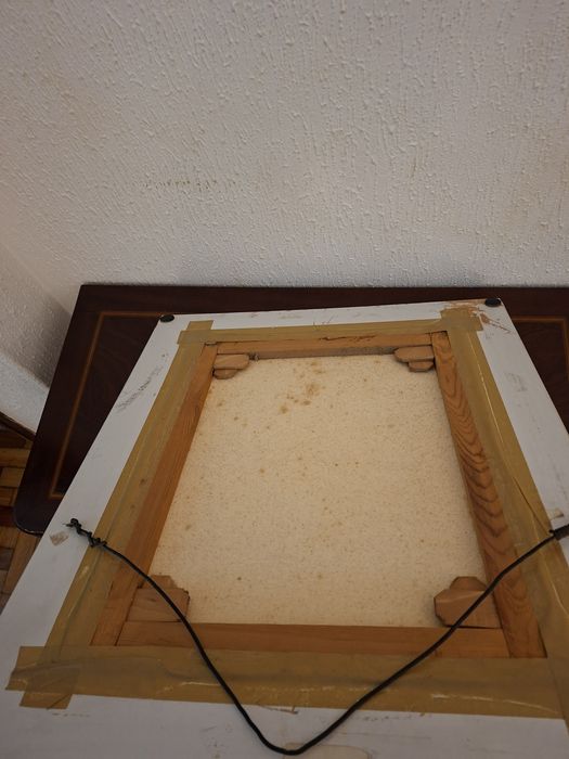 Quadro gravura tela Bernard  Dufour Cadaqués