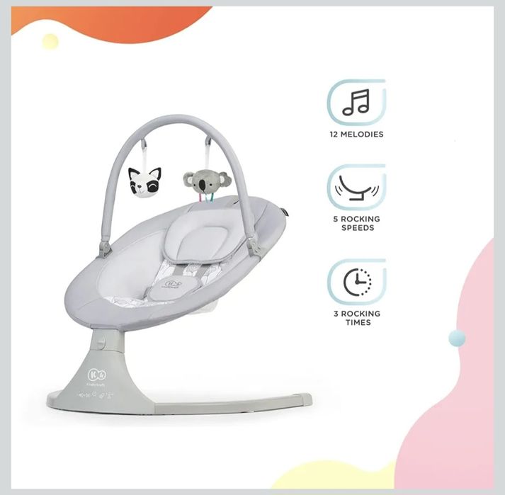 Cadeira elétrica balanço para bebé