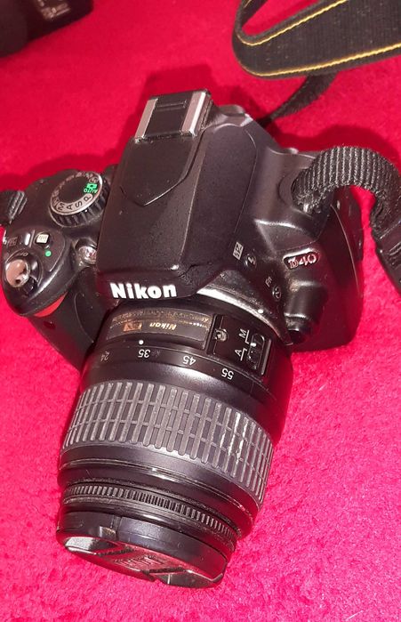 Máquina fotográfica digital Nikon D40