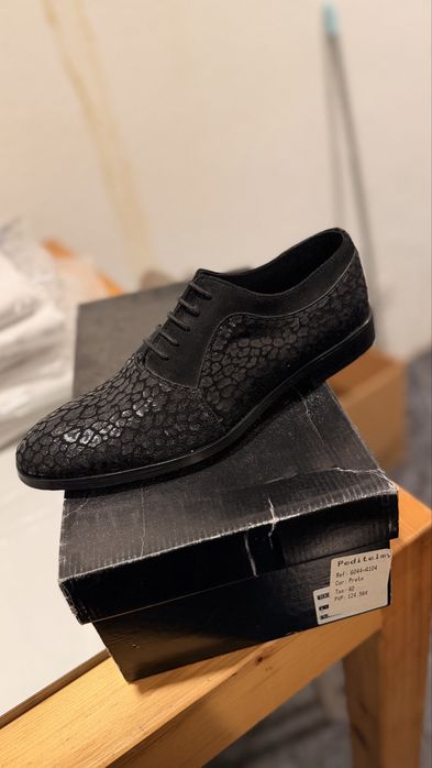 Sapato em pele preto