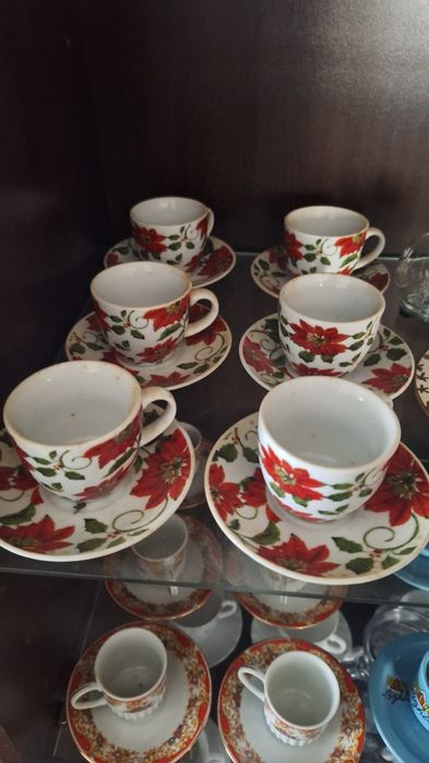 Chávenas Flor de Natal