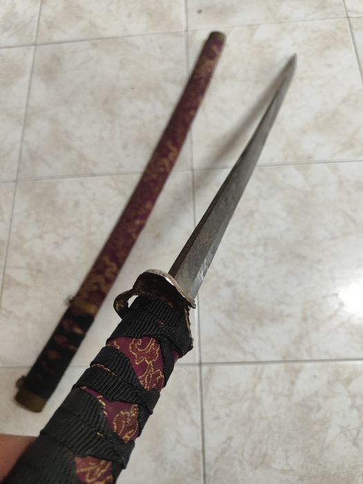 Katana réplica para restauro – excelente projeto