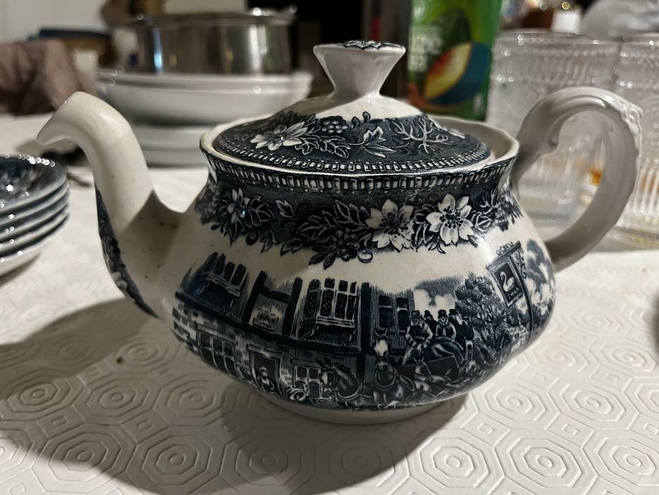 Conjunto de chá para coleção