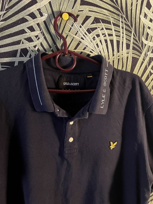 Поло футболка lyle scott