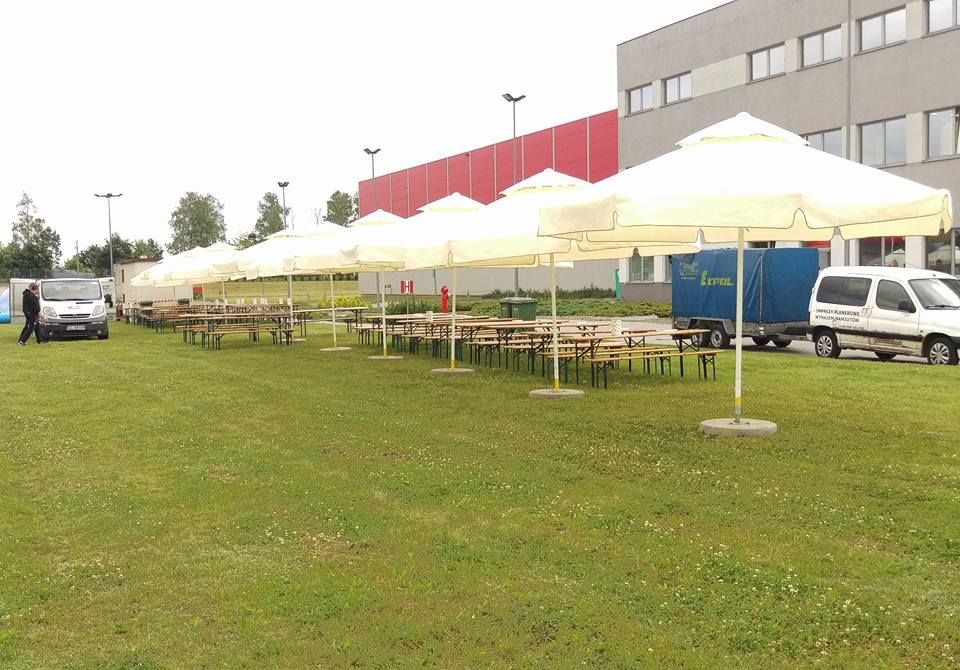 Namioty, meble, parasole, podłogi, grille - na komunię i inne imprezy