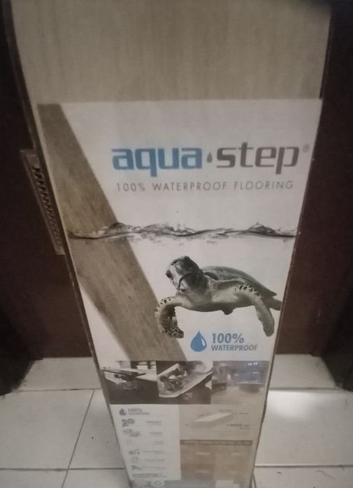 Pavimento aqua step branco pérola