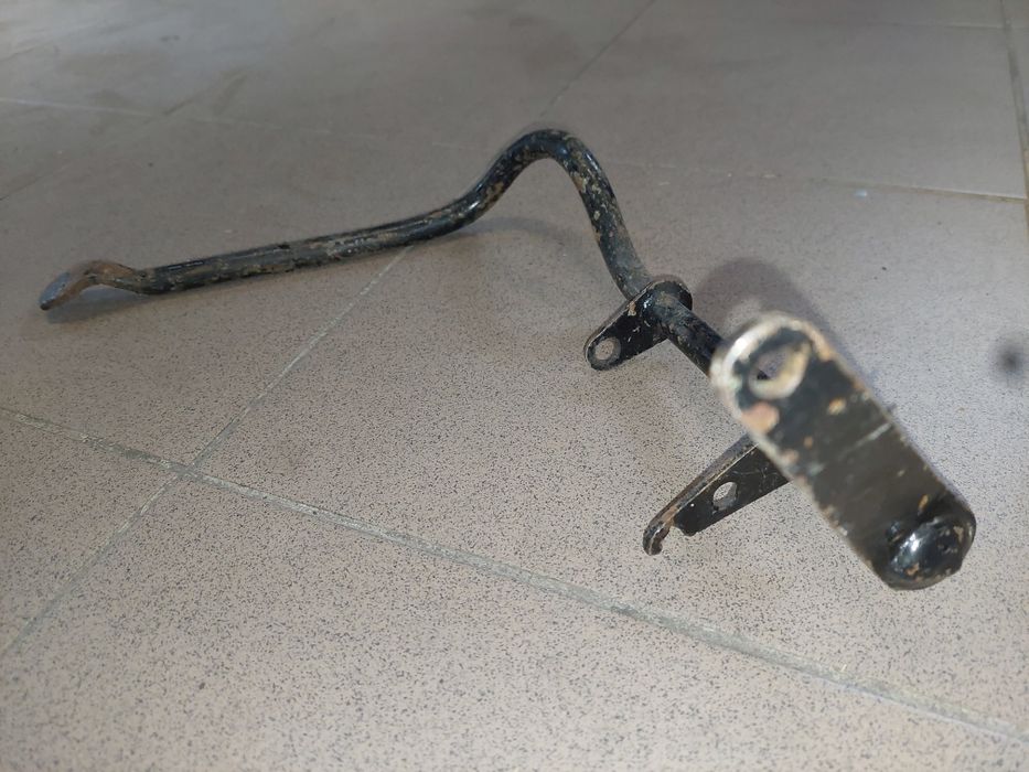 Oryginal ddr ifa dzwignia nożna hamulca stopka ramy simson s51 s50