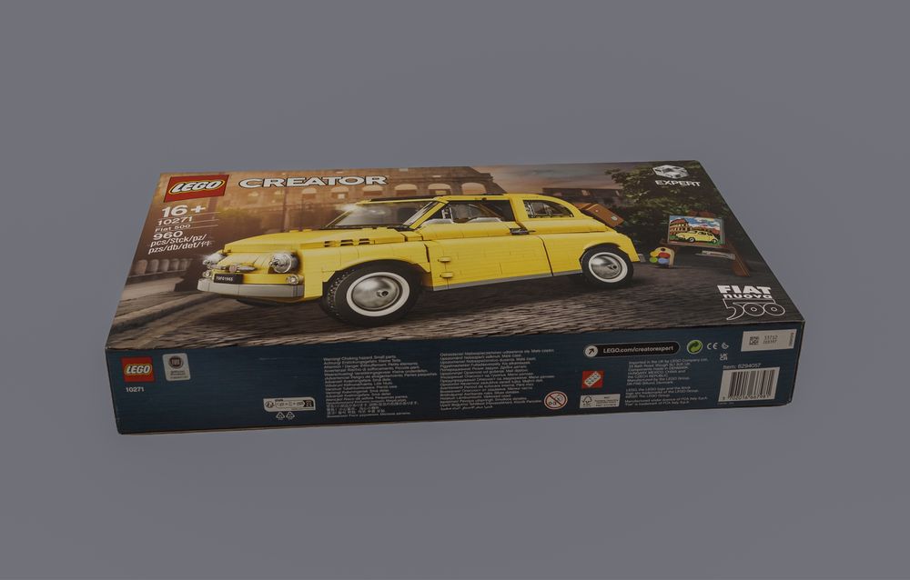 Lego 10271 Fiat 500 Novo Selado