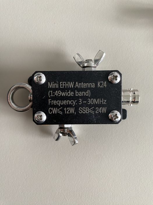 Kieszonkowa Antena End Fed Half Wave QRP