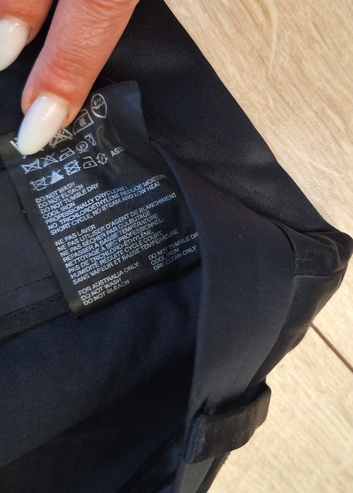 JIL SANDER – Satynowe Spodnie Premium Made in Italy r. M
