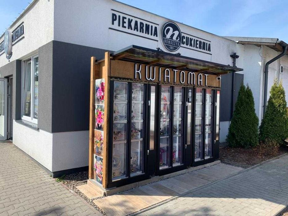 Automat sprzedażowy/vendingowy/kwiatomat/gift box/24H !/REZERWACJA ...