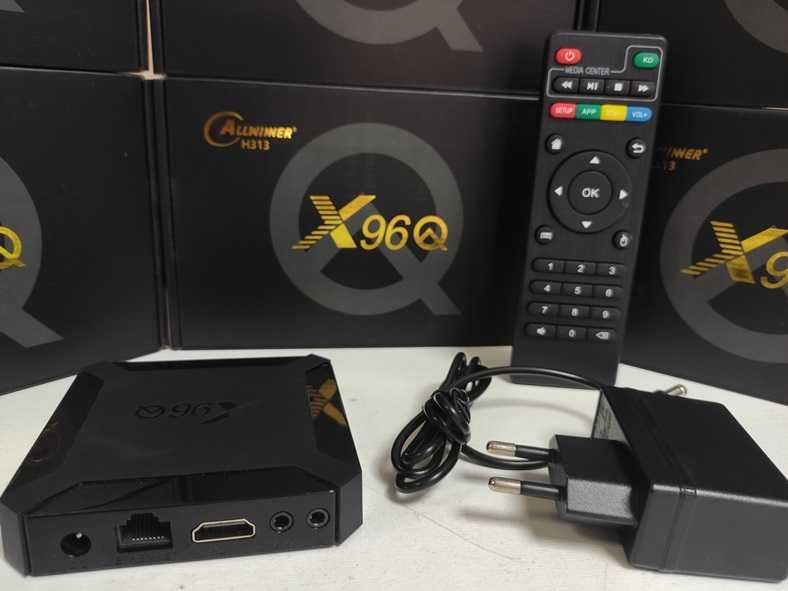 Смарт Приставка  Андроид Smart TV Box Android X96 2/16 YouTV Megogo ТВ