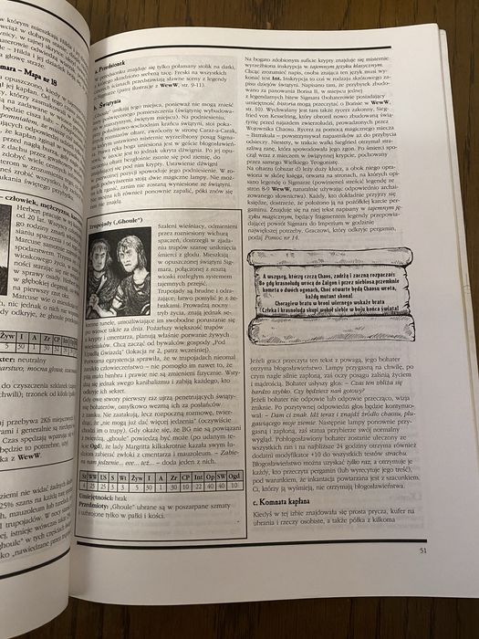 Warhammer fantasy role play Śmierć na rzece Reik RPG MAG 1996 ed. 1