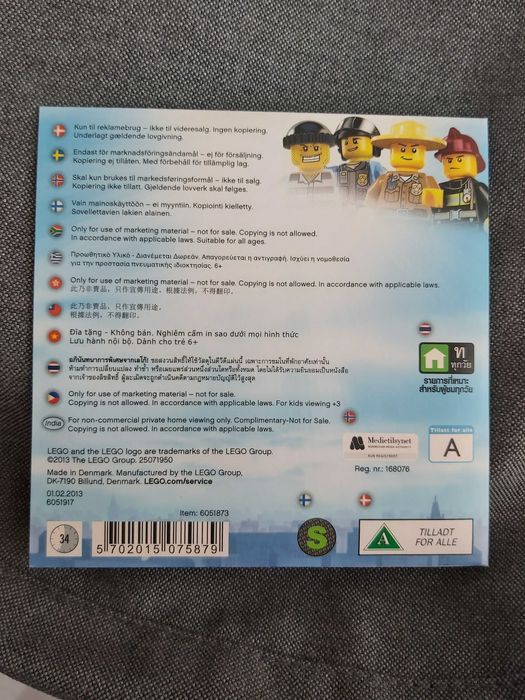 CD filmy Lego różne zestaw