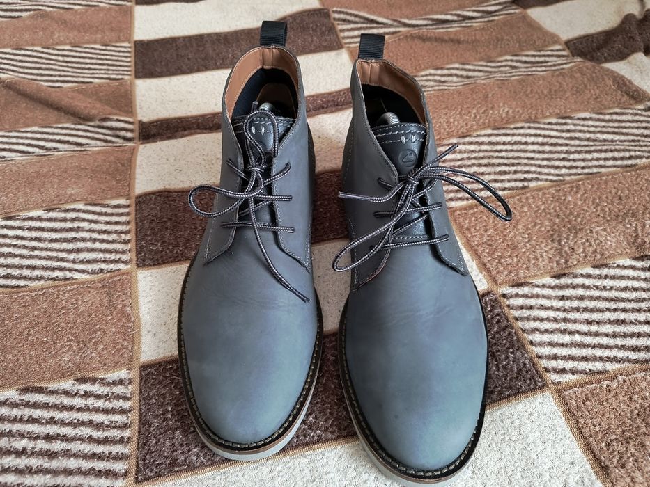 Черевики демисезон Clarks Fallhill Mid Grey
