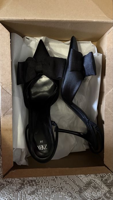 Каблуки zara 38 розмір
