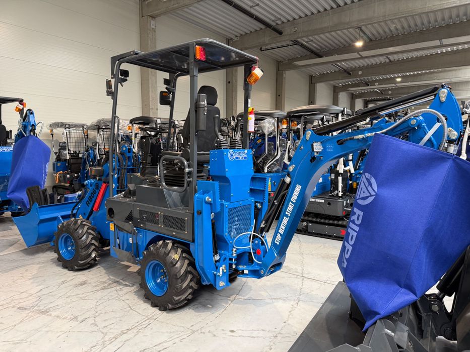 OFICJALNY Dealer Rippa Płotex Złoczew Nowa Koparko - Ładowarka RIPPA RB06 Kubota ładowarka koparka RL06