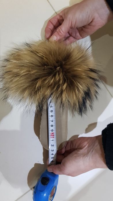 Klapki naturalny włos