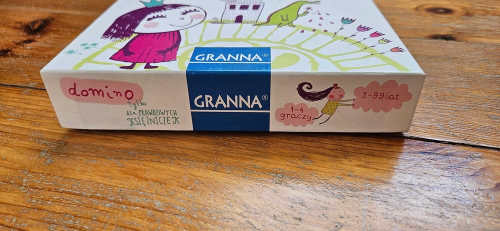 Gra planszowa- Domino tylko dla księżniczek- Endo Granna