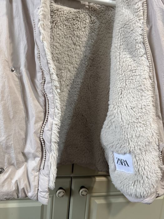 Курточка zara для дівчинки зима