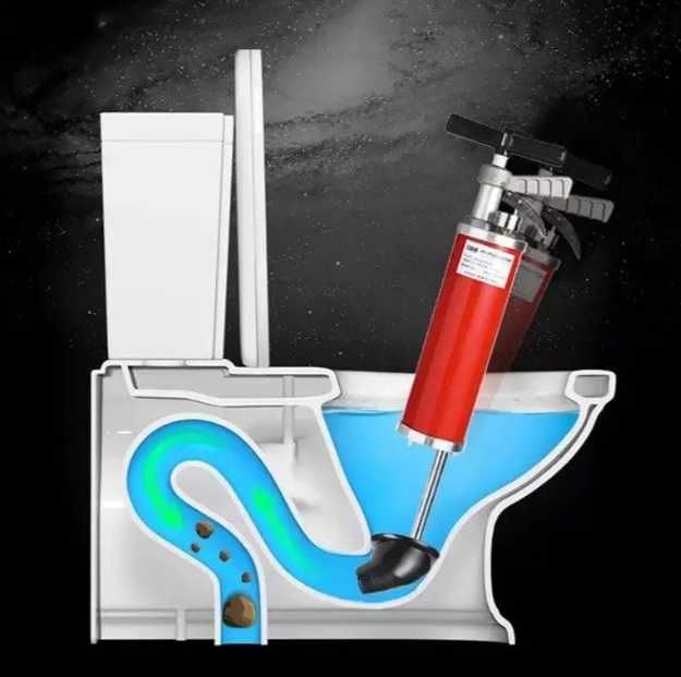 Dali GQ-4 пневматический вантуз, для прочистки труб и канализации.