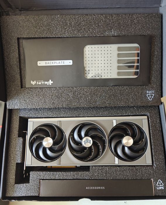 Sapphire NITRO+ RX 9070 XT OC 16GB GDDR6 FSR 4