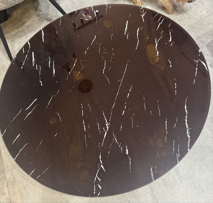 Stoliki kawowe - szklany kompet