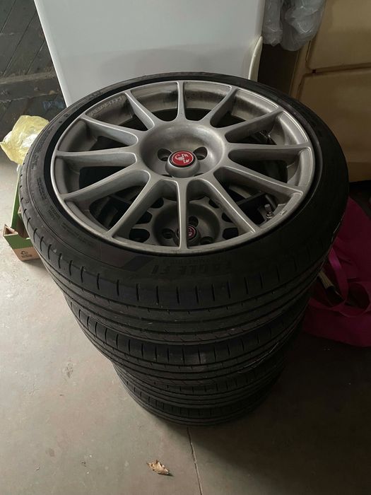 Abarth Punto Evo, 1,4 turbo, kubełki Sabelt, gwint KW, wydech Ragazzon, felgi Brembo,