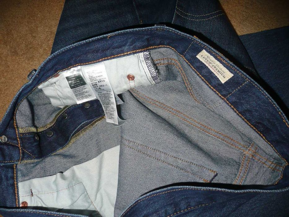 NOWE spodnie dżinsy LEVIS 501 W36/L36=48,5/119cm Premium