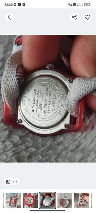 Zegarek Timex x Snoopy Quartz