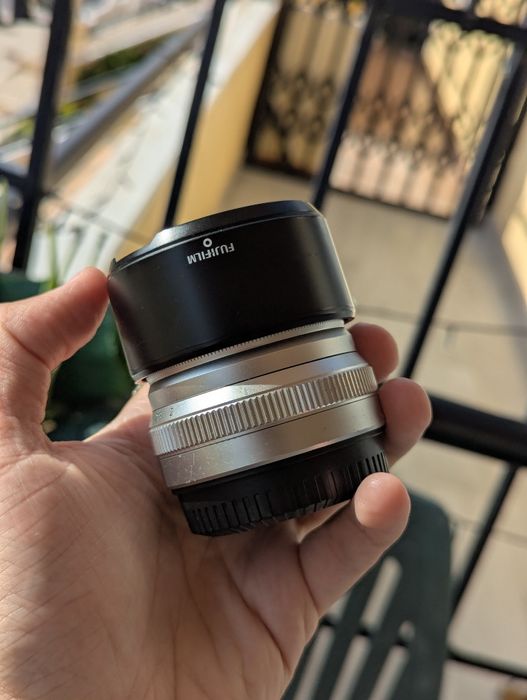 Fujinon 50mm f2.0 silver (Fujifilm)