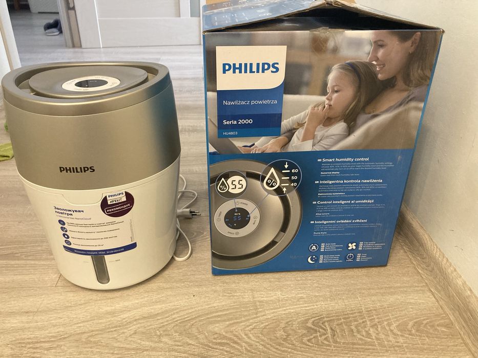 Кімнатний зволожувач повітря philips