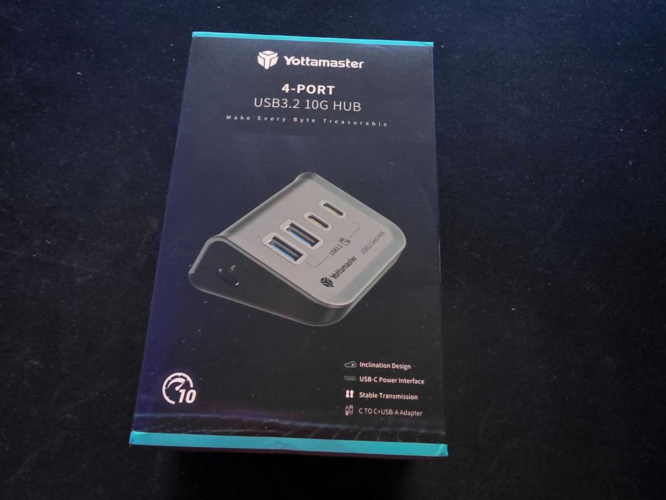 HUB USB 3.2 Gen 2. 4-portowy Yottamaster Yottamaster