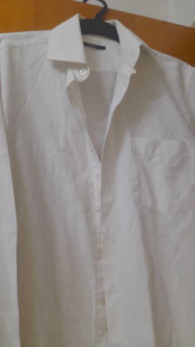 Camisa Privat Fit cor branco tamanho M - Semi-Nova