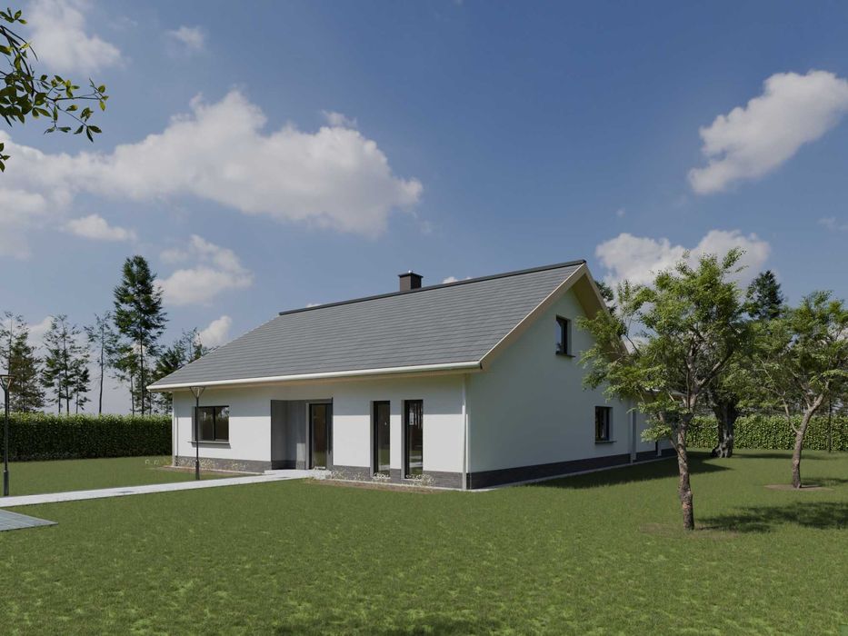 Wizualizacja 3D domu lub wnętrza – 300 zł, poprawki bez limitu