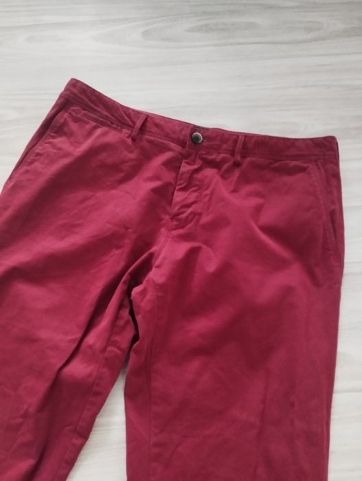 Bawełniane spodnie Hugo Boss