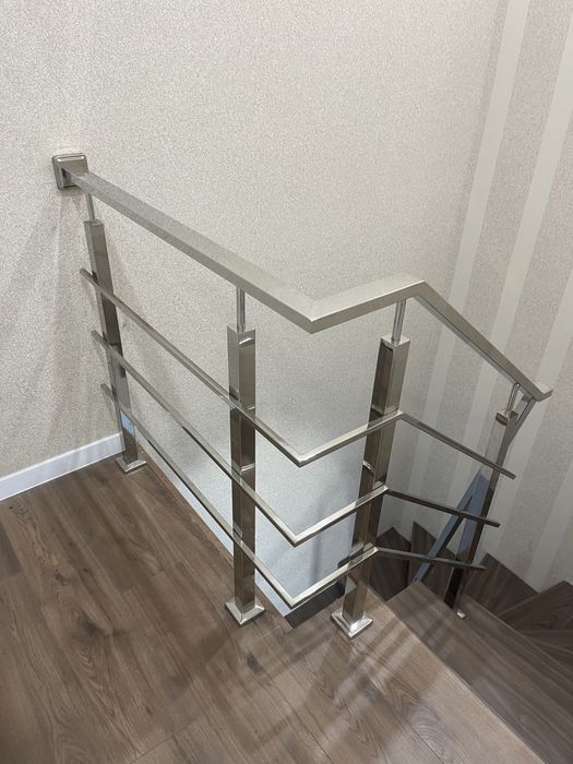 Перила з нержавійки,огородження , перила зі склом , козирки , навіси !