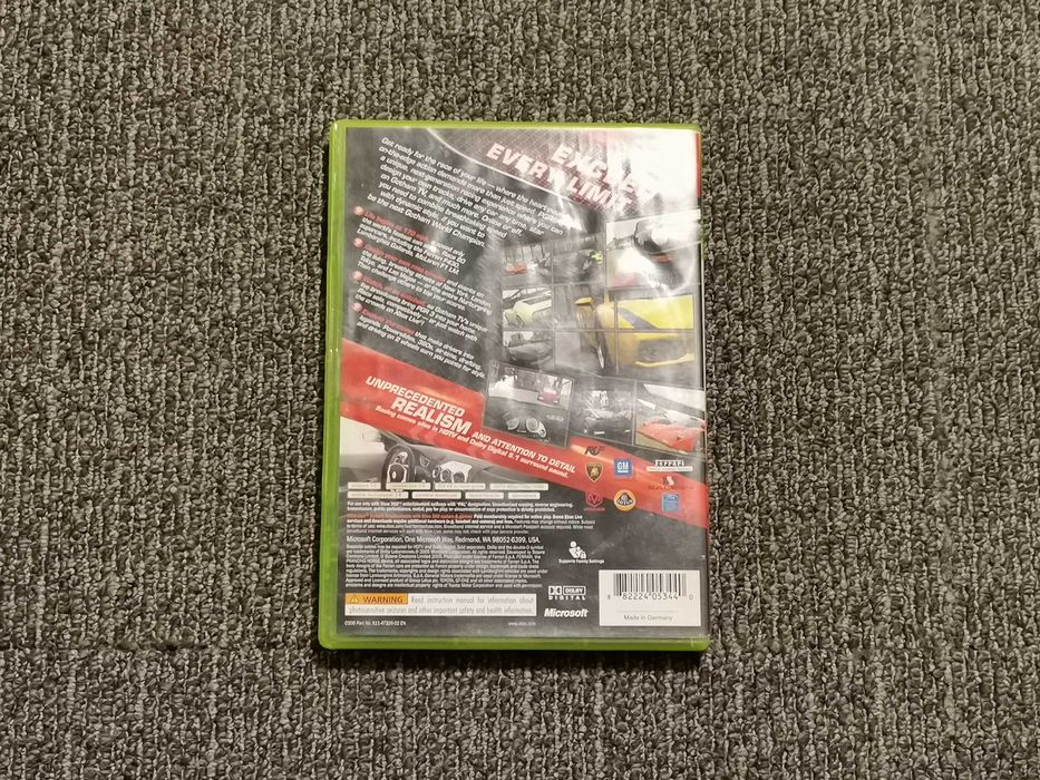 Microsoft Xbox 360 Project Gotham Racing 3
