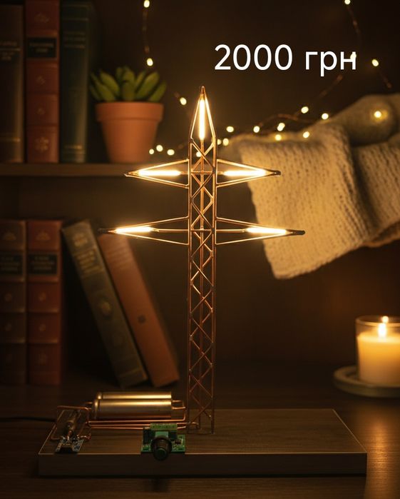 Дизайнерські світильники ручної роботи (Loft / Industrial)