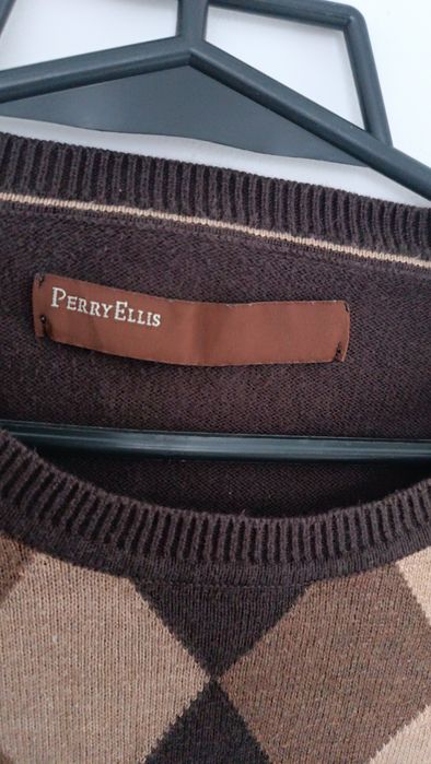 Sweter męski Perry Ellis roz L