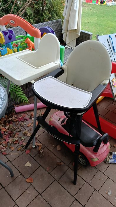 Krzesełka do karmienia ikea i kindercraft