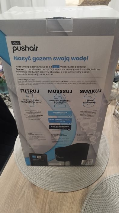 Saturator DAFI Pushair Czarny